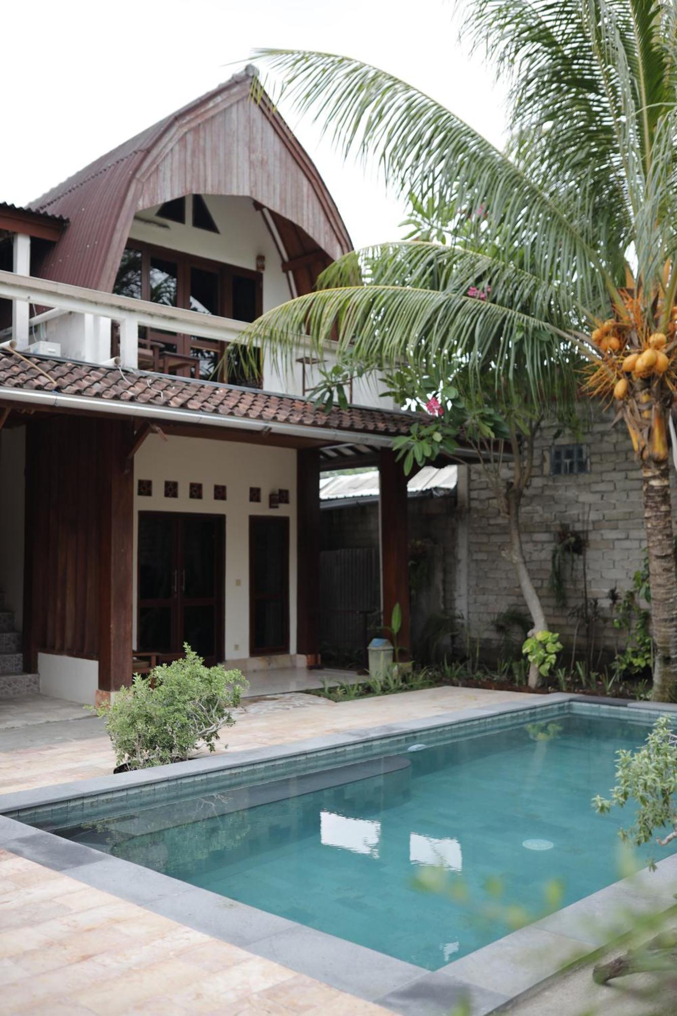 Hotel D'Gilian Bungalow Gili Trawangan Exterior foto